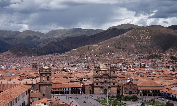 La ciudad de Cuzco en Perú